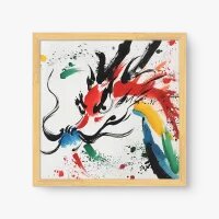 Quadro Decorativo Dragão Furioso – Arte de Impacto e Força Quadro Decorativo Dragão Furioso – Arte de Impacto e Força