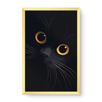 Quadro Decorativo Pupilas Dilatadas - Quadros de animais Quadro Decorativo Pupilas Dilatadas - Quadros de animais