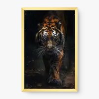 Quadro Decorativo Majestoso Tigre – Arte Moderna e Selvagem Quadro Decorativo Majestoso Tigre – Arte Moderna e Selvagem