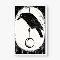 Quadro Decorativo Equilíbrio Sombrio