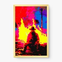 Quadro Decorativo Visão Térmica - Quadros figurativos Quadro Decorativo Visão Térmica - Quadros figurativos