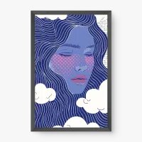 Quadro Decorativo Beleza Sonhadora – Arte Poética e Suave