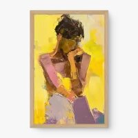 Quadro Decorativo Reflexão Abstrata – Arte Texturizada e Contemporânea