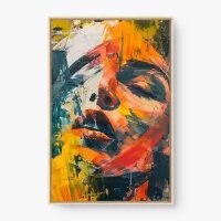 Quadro Decorativo Dualidade Colorida - Quadros figurativos Quadro Decorativo Dualidade Colorida - Quadros figurativos