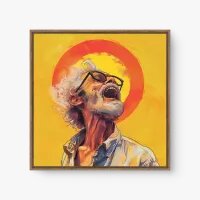 Quadro Decorativo Liberdade ao Vento - Quadros figurativos