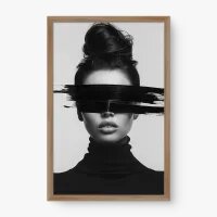 Quadro Decorativo Olhos Vendados - Quadros figurativos