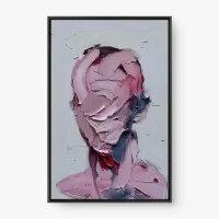 Quadro Decorativo Pink Person - Quadros figurativos