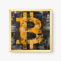 Quadro Decorativo Pintura Biticoin - Quadros figurativos Quadro Decorativo Pintura Biticoin - Quadros figurativos