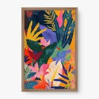 Quadro Decorativo Natureza em Colagem - Quadros de flores