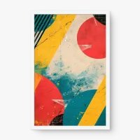 Quadro Decorativo Geométrico Pop