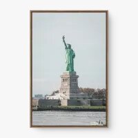 Quadro Decorativo Estátua da Liberdade – paisagens urbanas