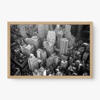Quadro Decorativo New York PB – paisagens urbanas em preto e branco