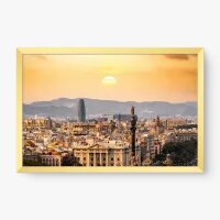 Quadro Decorativo Panorama de Barcelona – quadro Barcelona