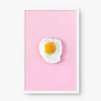 Quadro Decorativo Ovo Frito - Quadros de alimentos