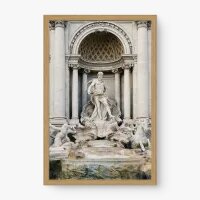 Quadro Decorativo Estátuas de Trevi – arte Roma