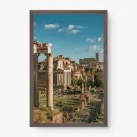 Quadro Decorativo Fórum Imperial – Roma Antiga em detalhes