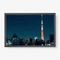 Quadro Decorativo Noite em Tóquio Quadro Decorativo Noite em Tóquio