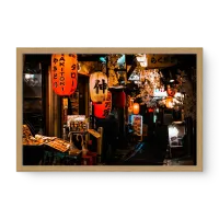 Quadro Decorativo Lanternas de Tóquio Quadro Decorativo Lanternas de Tóquio