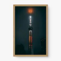 Quadro Decorativo Penumbra Skytree Quadro Decorativo Penumbra Skytree