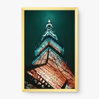 Quadro Decorativo Tokyo Skytree III – Arquitetura Iluminada