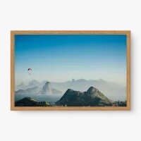 Quadro Decorativo Parapente no Rio Quadro Decorativo Parapente no Rio