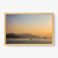 Quadro Decorativo Entardecer de Hong Kong – Paisagem Serena