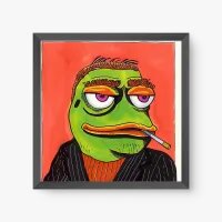 Quadro Decorativo Pepe Bad Boy