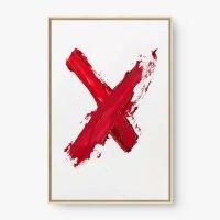 Quadro Decorativo Marca de Paixão - Quadros minimalistas Quadro Decorativo Marca de Paixão - Quadros minimalistas