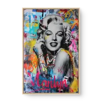Quadro Decorativo Street Art Marilyn