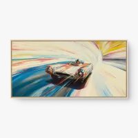 Quadro Decorativo Speed Racer – Arte de Velocidade e Energia em Movimento Quadro Decorativo Speed Racer – Arte de Velocidade e Energia em Movimento