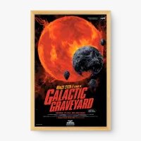 Quadro Decorativo Cemitério Galáctico Vintage | Arte Retrô – Quadrart