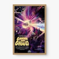 Quadro Decorativo Gamma Ray Ghouls Vintage | Arte Retrô – Quadrart