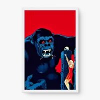 Quadro Decorativo King Kong Vintage | Arte Retrô – Quadrart