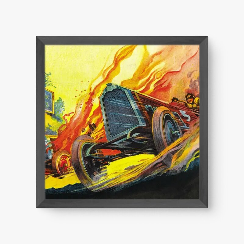 Quadro Decorativo California Straight Vintage