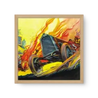 Quadro Decorativo California Straight Vintage | Arte Retrô – Quadrart