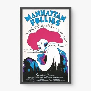 Quadro Decorativo Loucuras de Manhattan Vintage Quadro Decorativo Loucuras de Manhattan Vintage
