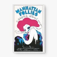 Quadro Decorativo Loucuras de Manhattan Vintage | Arte Retrô – Quadrart