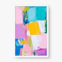 Quadro Decorativo Abstrato Aurora Colorida | Arte Moderna – Quadrart Quadro Decorativo Abstrato Aurora Colorida | Arte Moderna – Quadrart