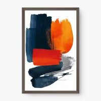 Quadro Abstrato Pulso Moderno 3 – arte contemporânea vibrante