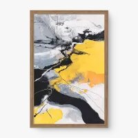 Quadro Decorativo Abstrato Força e Cor 1 - Quadrart