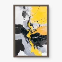 Quadro Abstrato Força e Cor 4 – Arte Moderna Impactante