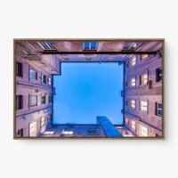 Quadro Decorativo Vista do Pátio - Quadros de ambientes Quadro Decorativo Vista do Pátio - Quadros de ambientes