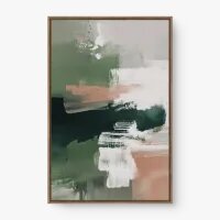 Quadro Decorativo Abstrato Terra Serena 3 - Quadrart