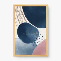 Quadro Decorativo Abstrato Essência Suave - Quadrart