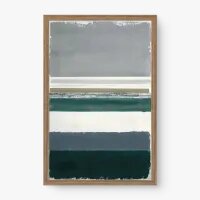 Quadro Decorativo Abstrato Silêncio do Sul - Quadrart