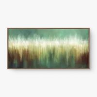 Quadro Decorativo Abstrato Eco do Horizonte - Quadrart