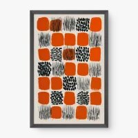 Quadro Decorativo Abstrato Ritmo Tribal - Quadrart Quadro Decorativo Abstrato Ritmo Tribal - Quadrart