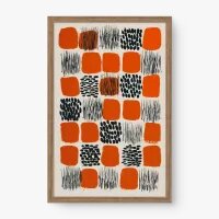 Quadro Decorativo Abstrato Ritmo Tribal - Quadrart