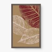 Quadro Decorativo Abstrato Impressão Natural - Quadrart