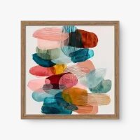 Quadro Decorativo Abstrato Alma das Cores 3 - Quadrart